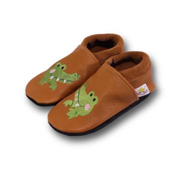 Hauschuhe freundliches Krokodil